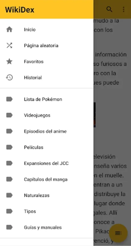 WikiDex.net for Android - Comprehensive Pokémon Encyclopedia