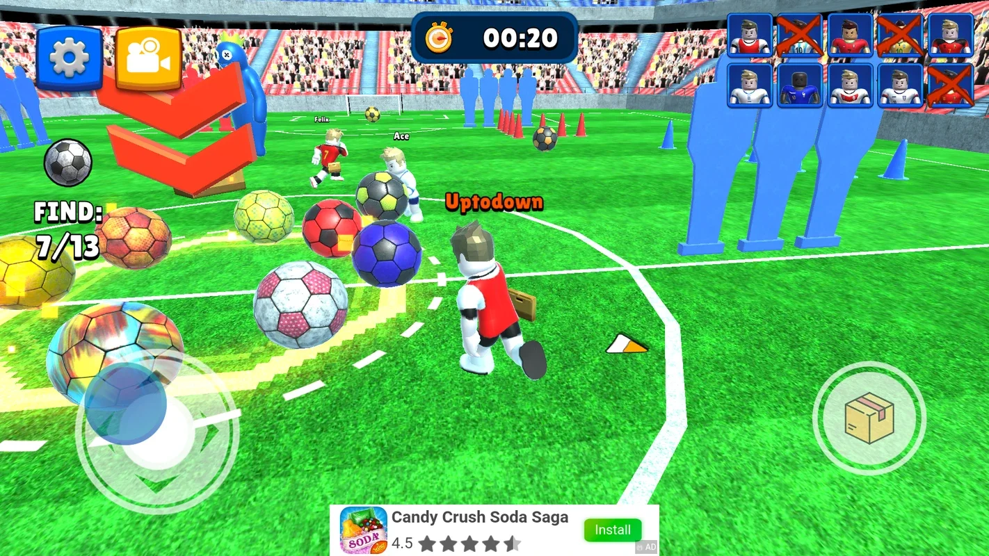 Rainbow Football for Android - Exciting Football Game