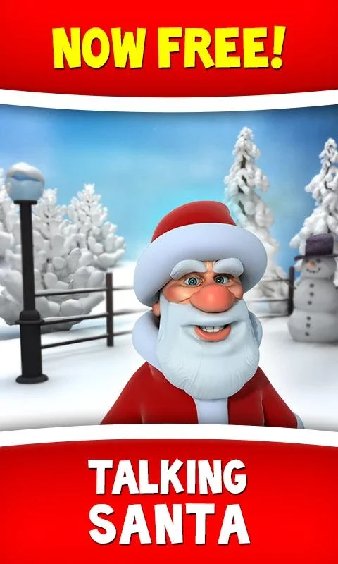 Talking Santa for Android: Interact with Santa Claus