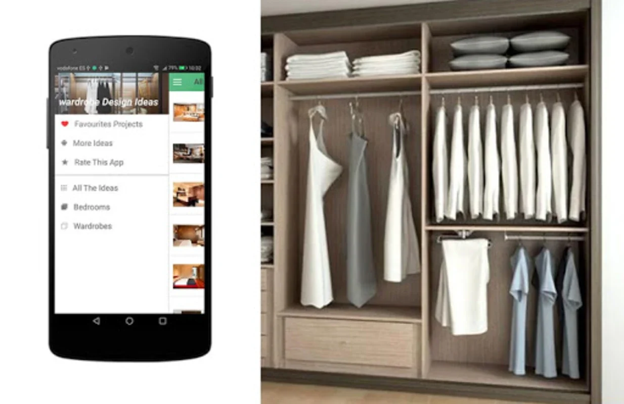 Wardrobe Design Ideas for Android - No Download Required