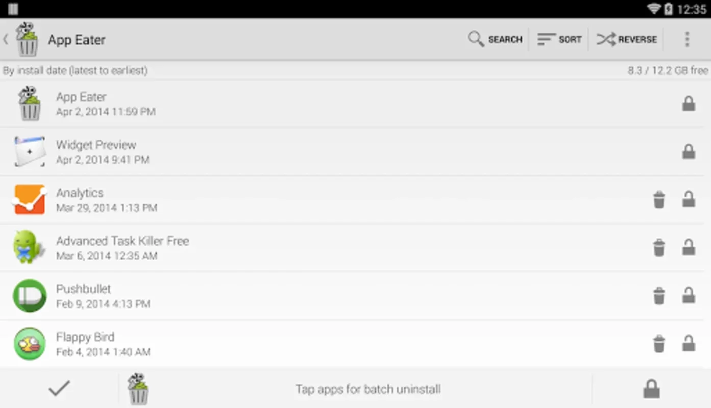 App Eater for Android: Simplify App Uninstallation