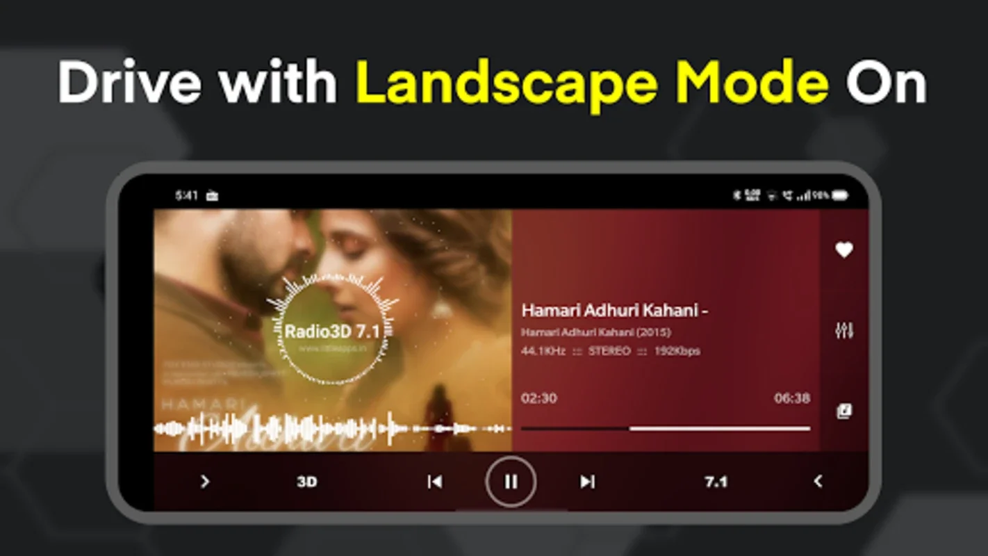 3D 7.1 RadioPlayer + Recording for Android: Immersive Audio