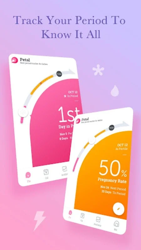 Period Tracker Petal for Android: Track Your Cycles