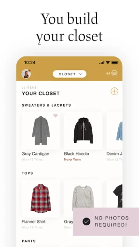 Cladwell for Android - Streamline Your Wardrobe