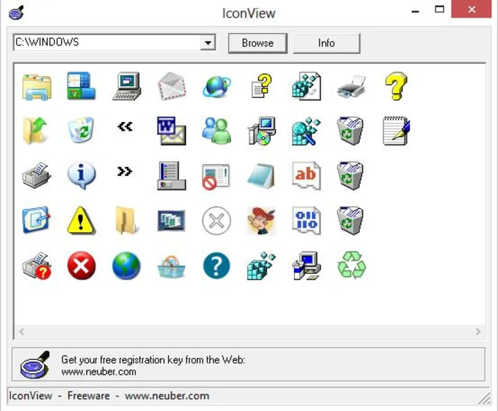 Iconview: The Ultimate Windows Icon Viewer