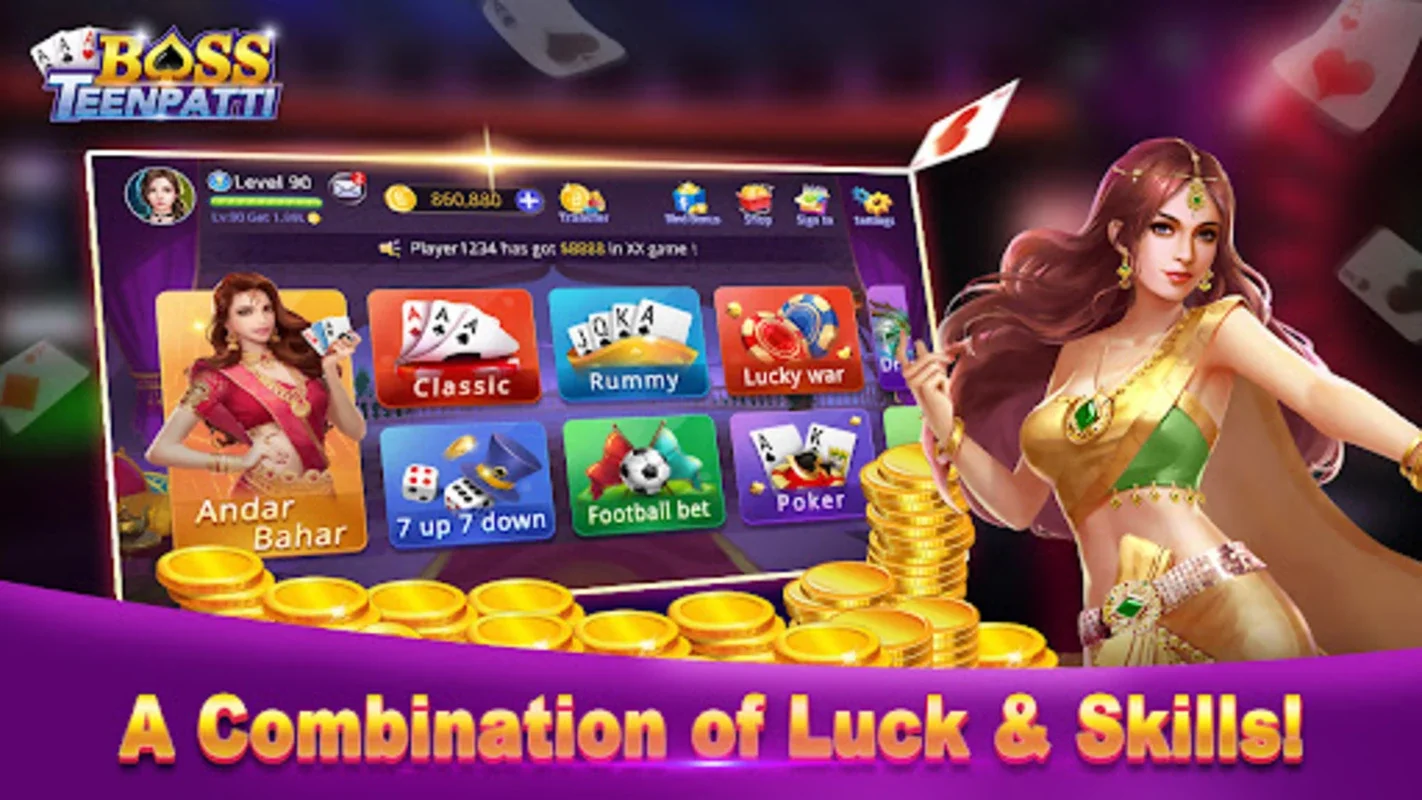 Boss Teenpatti for Android - Engaging Card Game