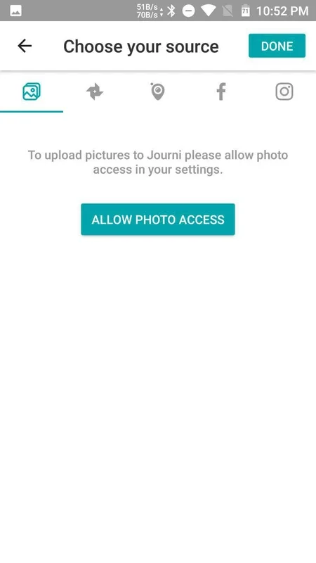 Journi Print for Android - Transform Your Photos