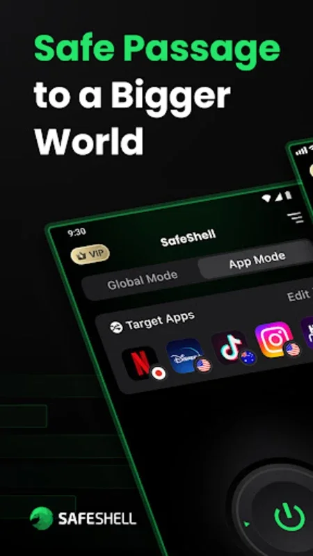 SafeShell VPN - Fast & Secure for Android: Unrivaled VPN Experience