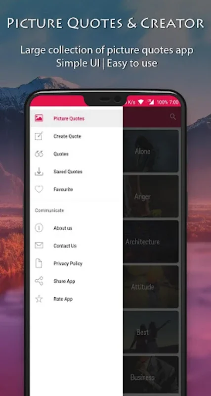 Picture Quotes and Creator for Android: Create Stunning Quotes