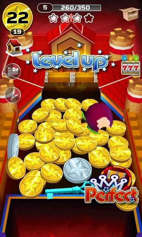 AE Coin Mania for Android - Thrilling Coin Pusher Game