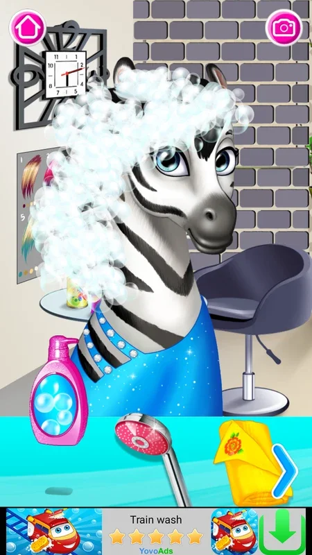 Beauty salon: hair salon for Android - Styling Jungle Animals