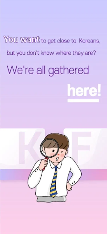 KOF - Find your Korean Friend for Android: Connect and Explore