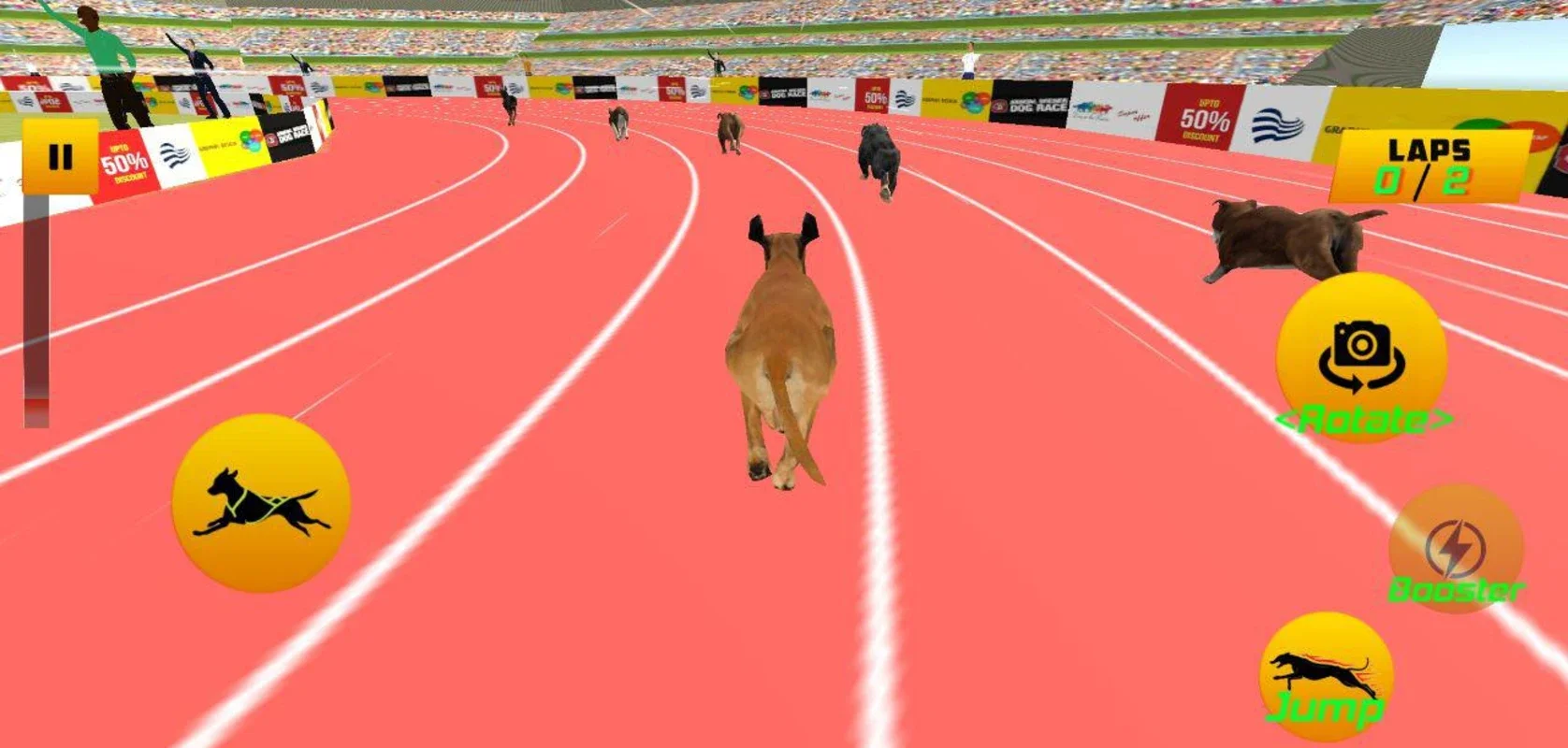 Dog Race 2019 for Android: Thrilling 3D Dog Races