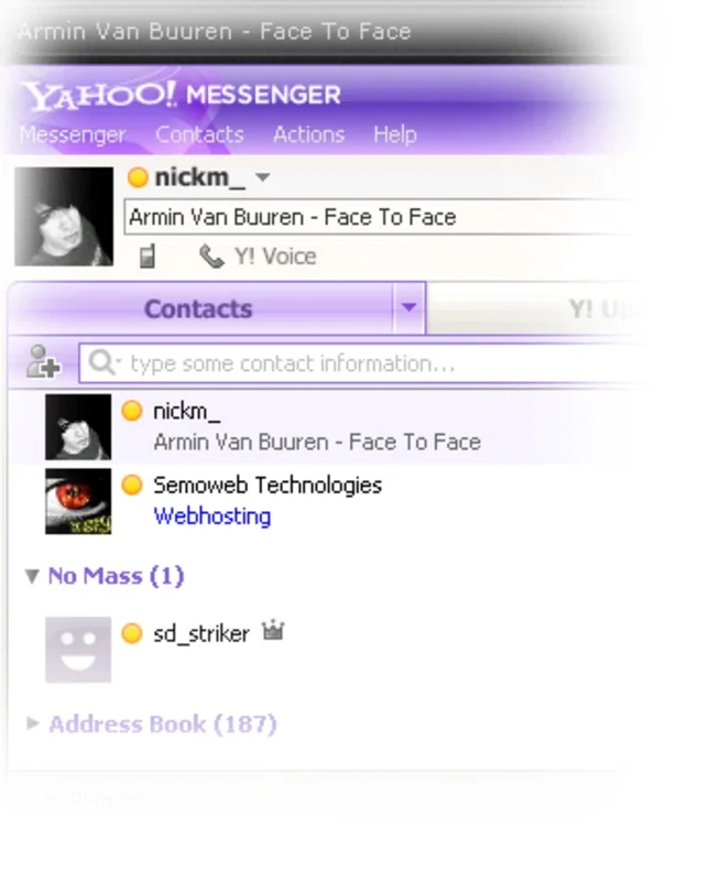 Yahoo Amp for Windows - Share Your Music in Yahoo Messenger