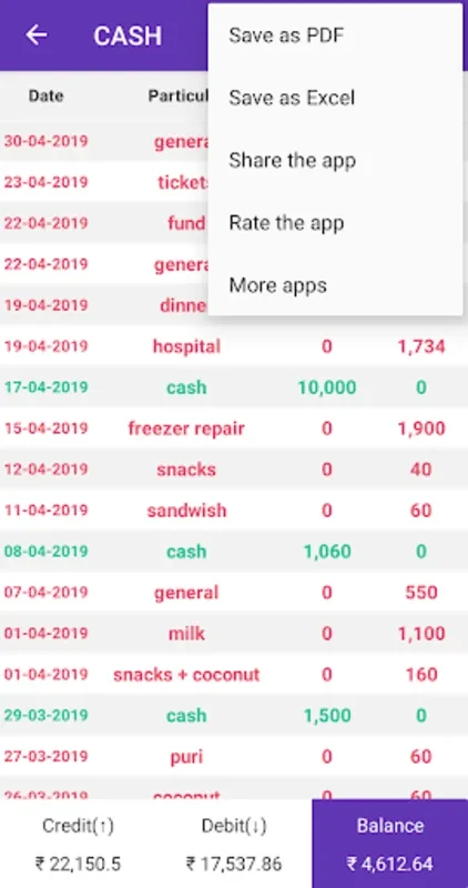 Account Manager - Ledger Book for Android - Securely Manage Finances