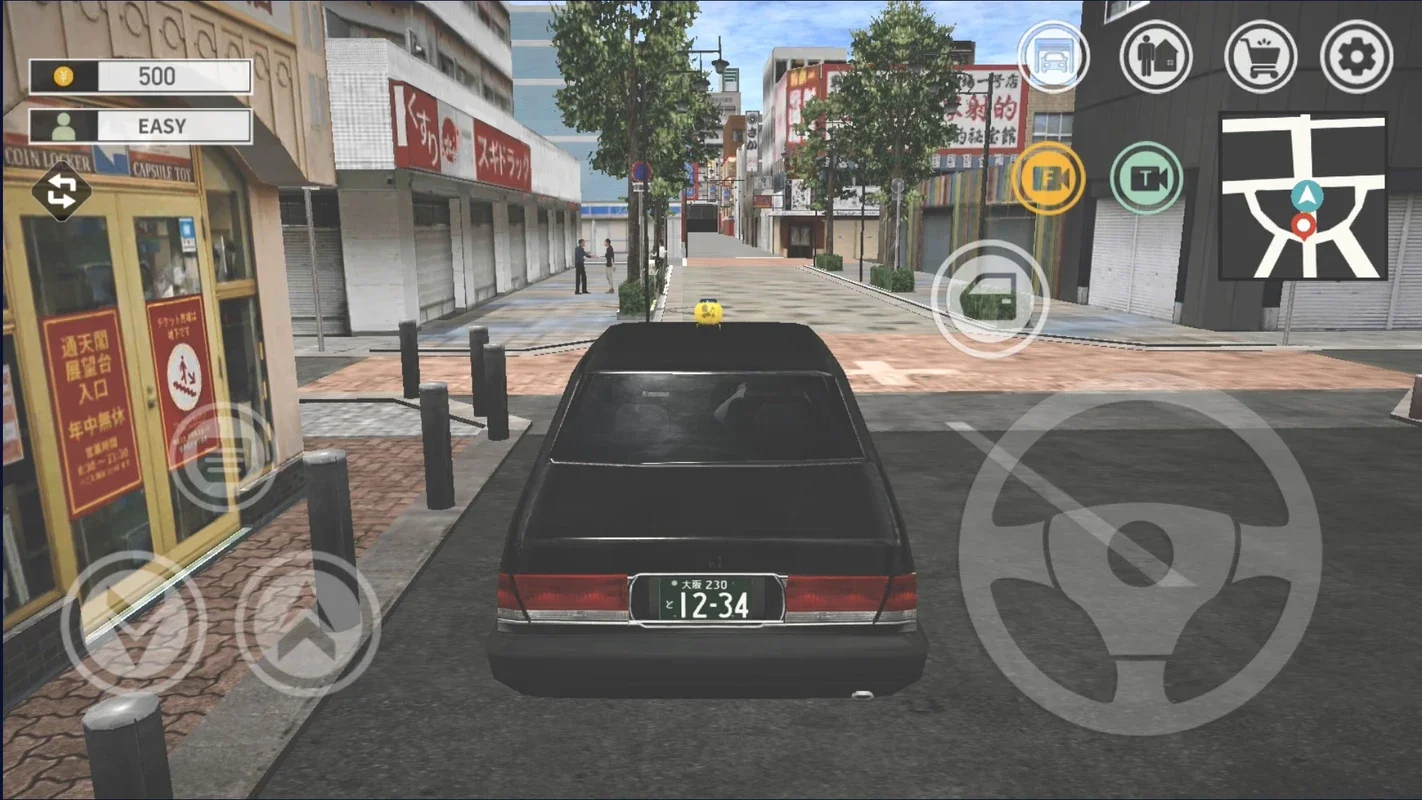 Japan Taxi Simulator for Android - Earn Money and Decorate Home