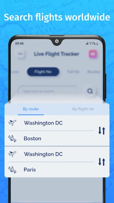 Live Flight Tracker for Android - Real - Time Flight Tracking