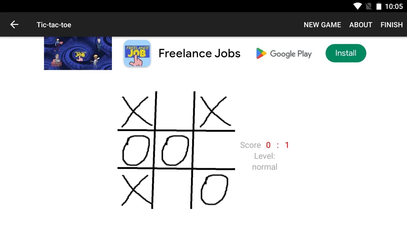 Tic-Tac-Toe for Android - Engaging AI Challenge