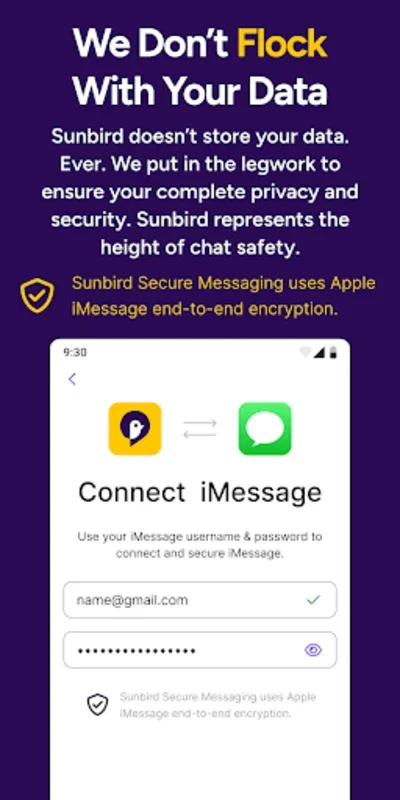 Sunbird: iMessage for Android - Seamless Messaging on Android