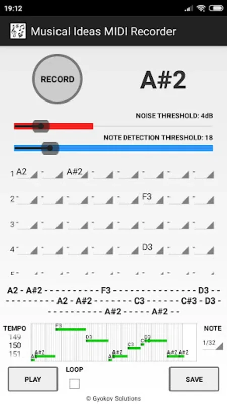 Musical Ideas MIDI Recorder for Android: Record Your Creativity