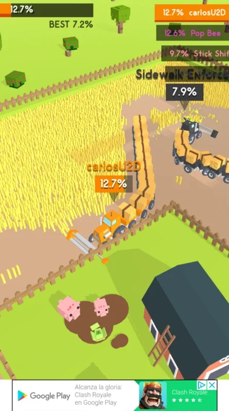 Farmers.io for Android - Engaging Farming Game