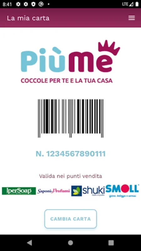 PiuCard for Android: Maximize Savings on Italian Care Products