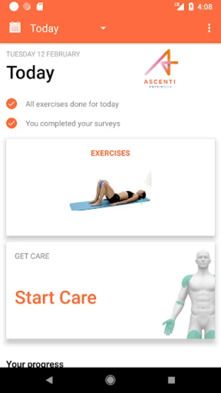 Ascenti Physio for Android: Revolutionizing Physiotherapy