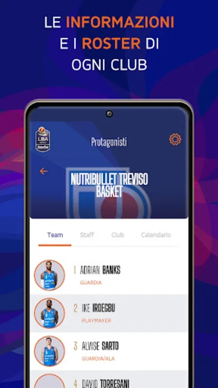 LBA - App Ufficiale for Android: Immersive Basketball Experience