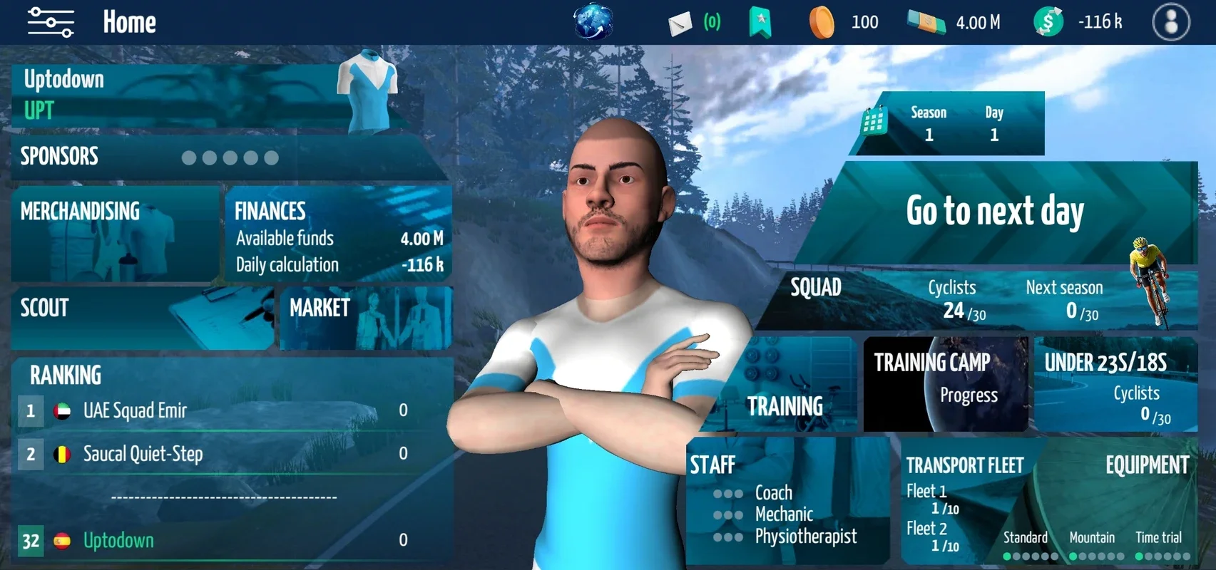 Live Cycling Manager 2024 for Android - Build Your Winning Team