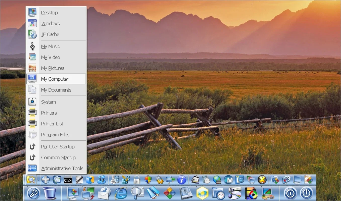 SSuite Mac Dock for PC for Windows - Transform Your Desktop