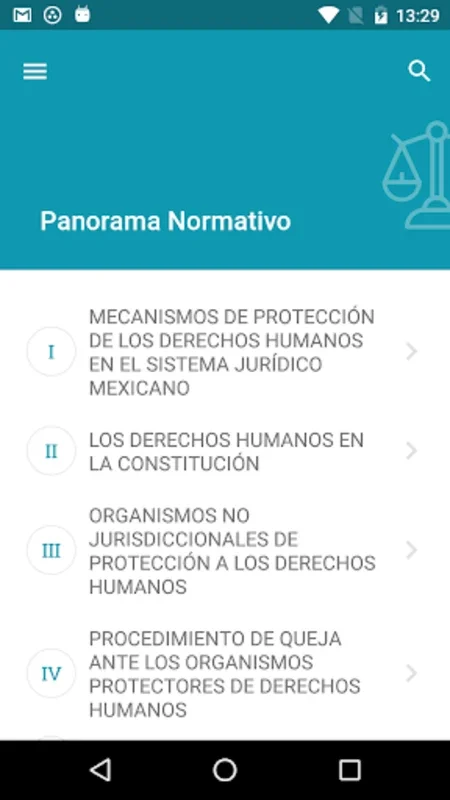 CNDH Normas for Android - Comprehensive Human Rights App