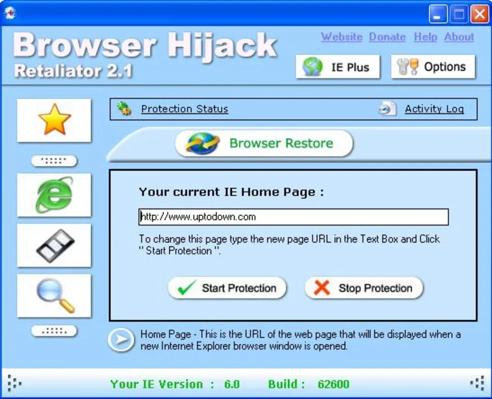 Browser Hijack Retaliator for Windows - Protect Your Browser