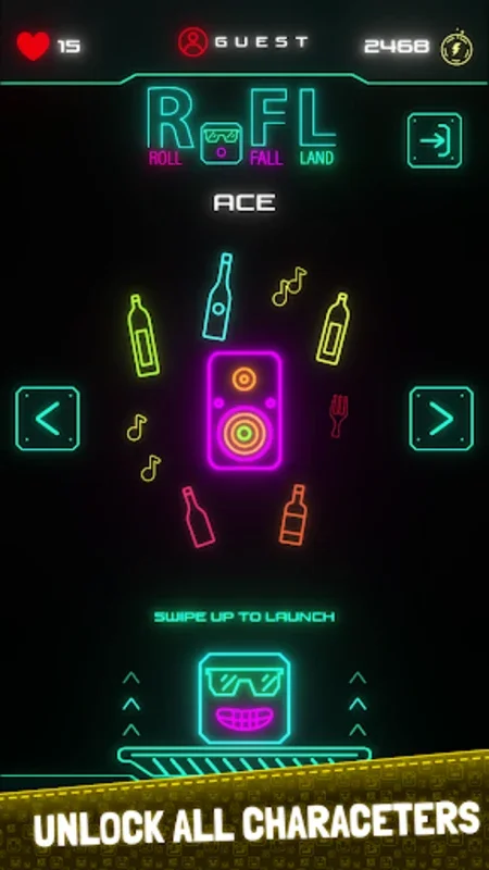 ROFL for Android - Endless Dice Rolling Arcade Game