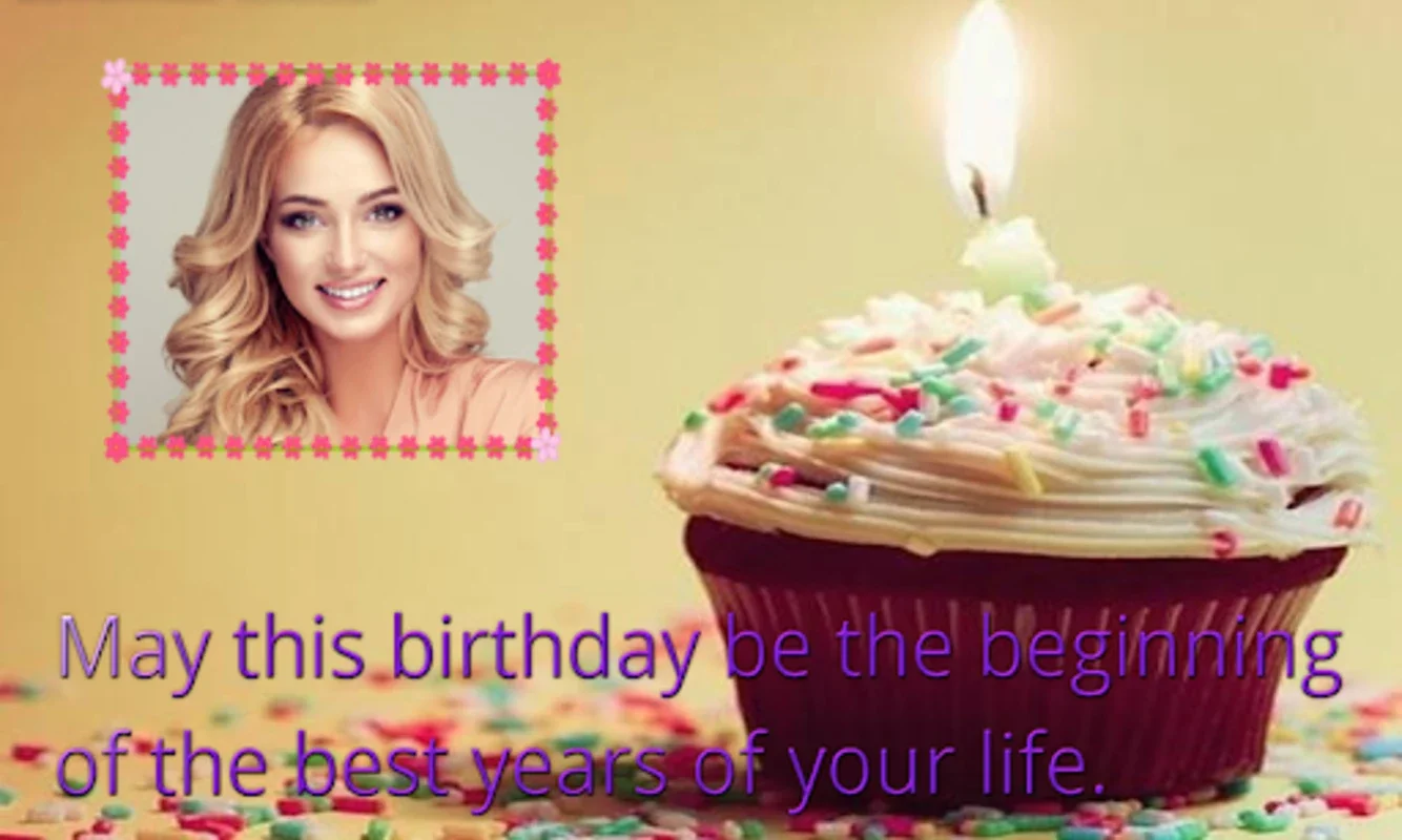 Happy Birthday Photo Frame for Android - Create Stunning Birthday Photos