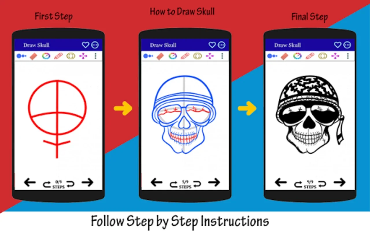 How to Draw Skull Tattoo Easy for Android - Unleash Your Creativity