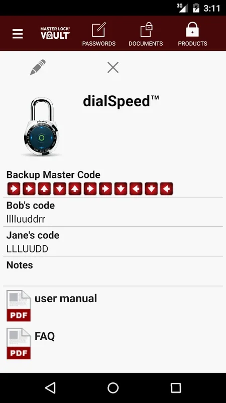 Master Lock Vault for Android - Secure Password Manager