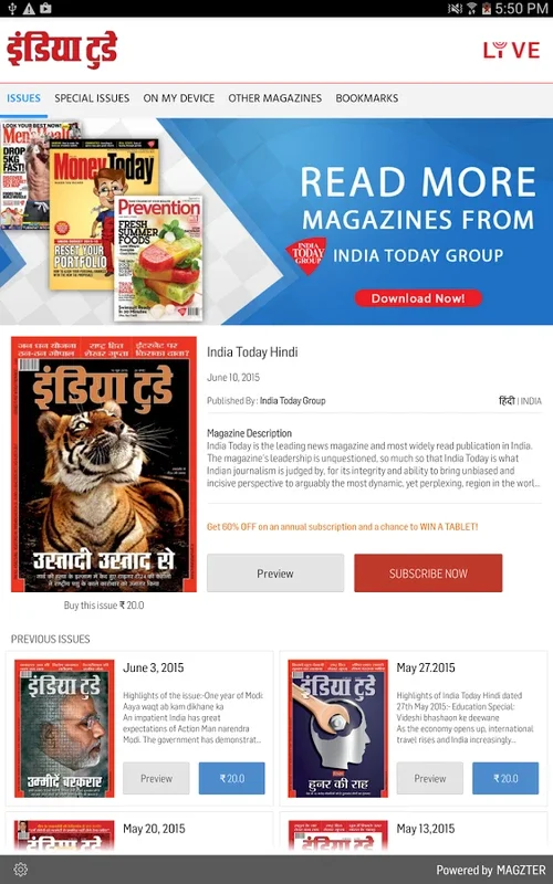 India Today Hindi for Android: Stay Informed