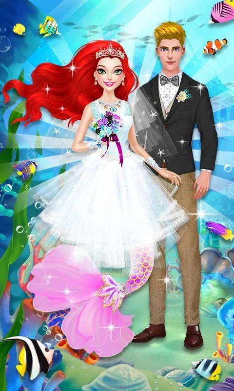 Wedding Salon - Mermaid Bride for Android - Create Stunning Mermaid Bridal Looks