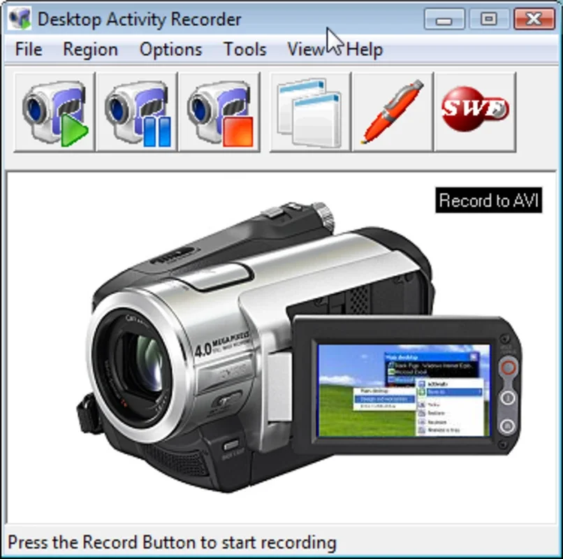 Desktop Activity Recorder for Windows - Record Screen Activity Freely