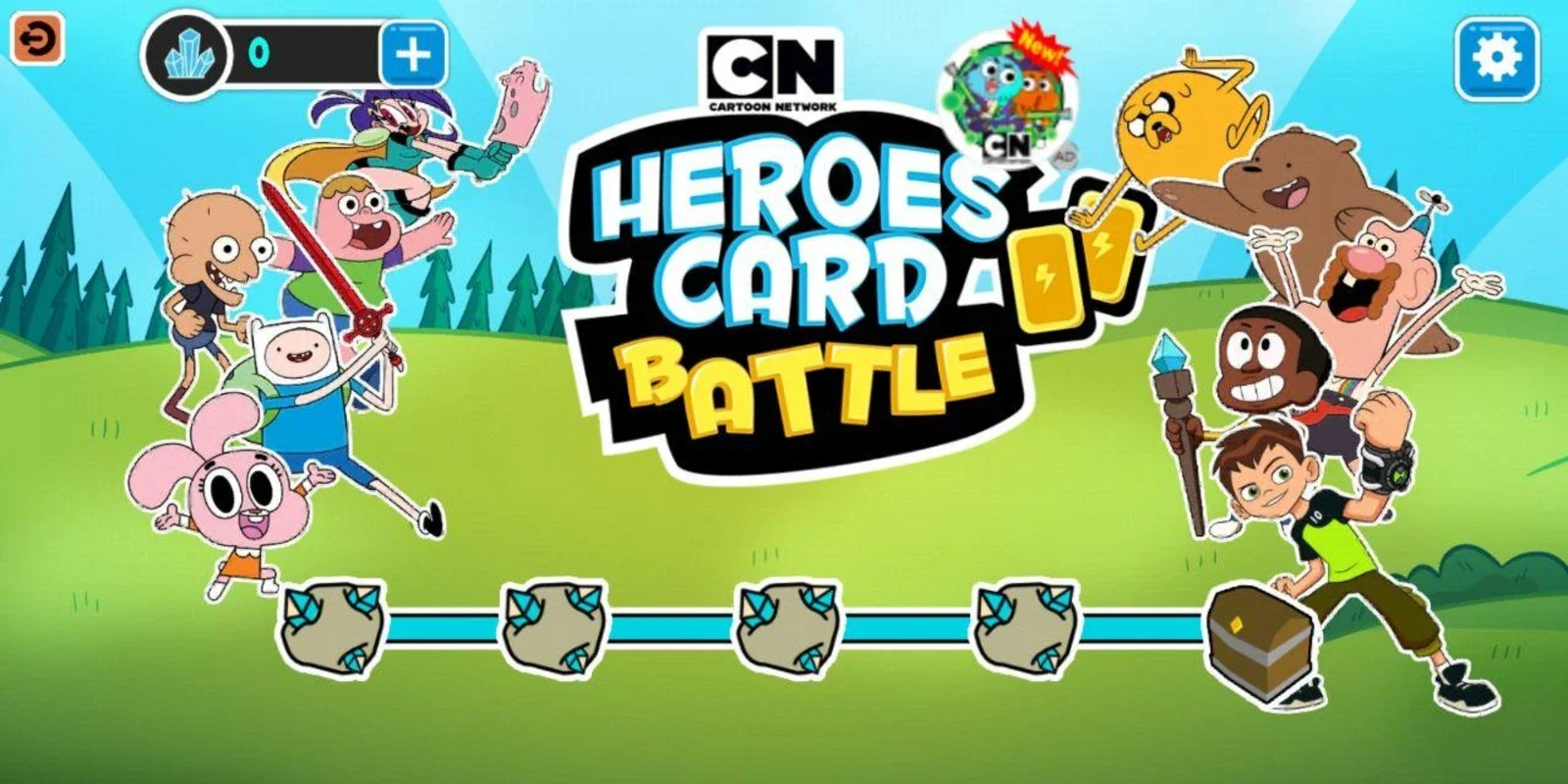 CN Heroes Card Battle for Android - Featuring Iconic Cartoon Network Characters