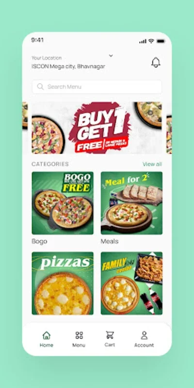 Drizzle for Android: Effortless Pizza Ordering