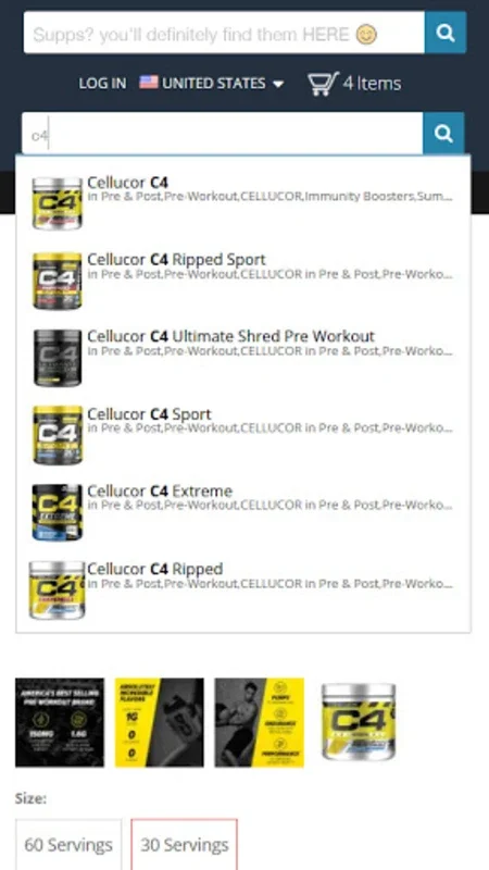 GoSupps.com for Android - High - Quality Supplements