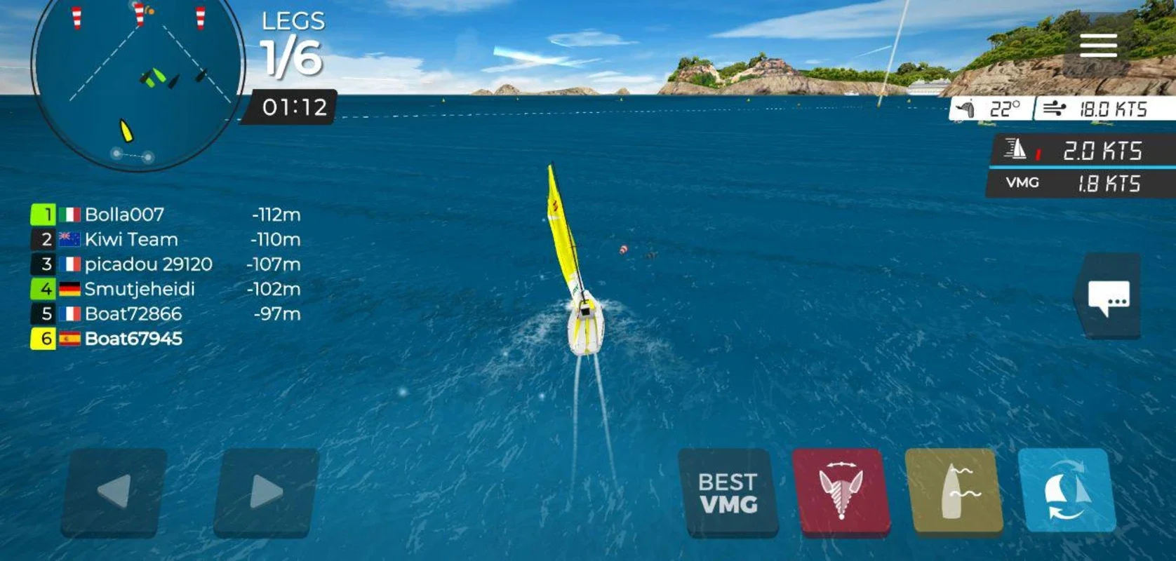 Virtual Regatta Inshore for Android - A Realistic Racing Experience