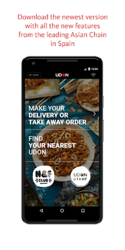 UDON – Delivery and Take Away for Android - Download the APK from AppHuts