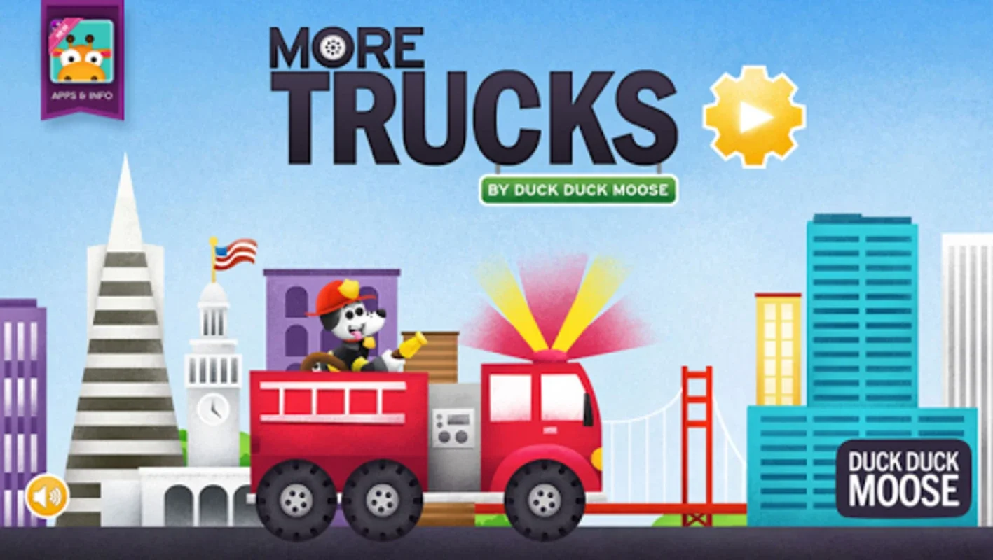 More Trucks by Duck Duck Moose for Android: Nurturing Creativity