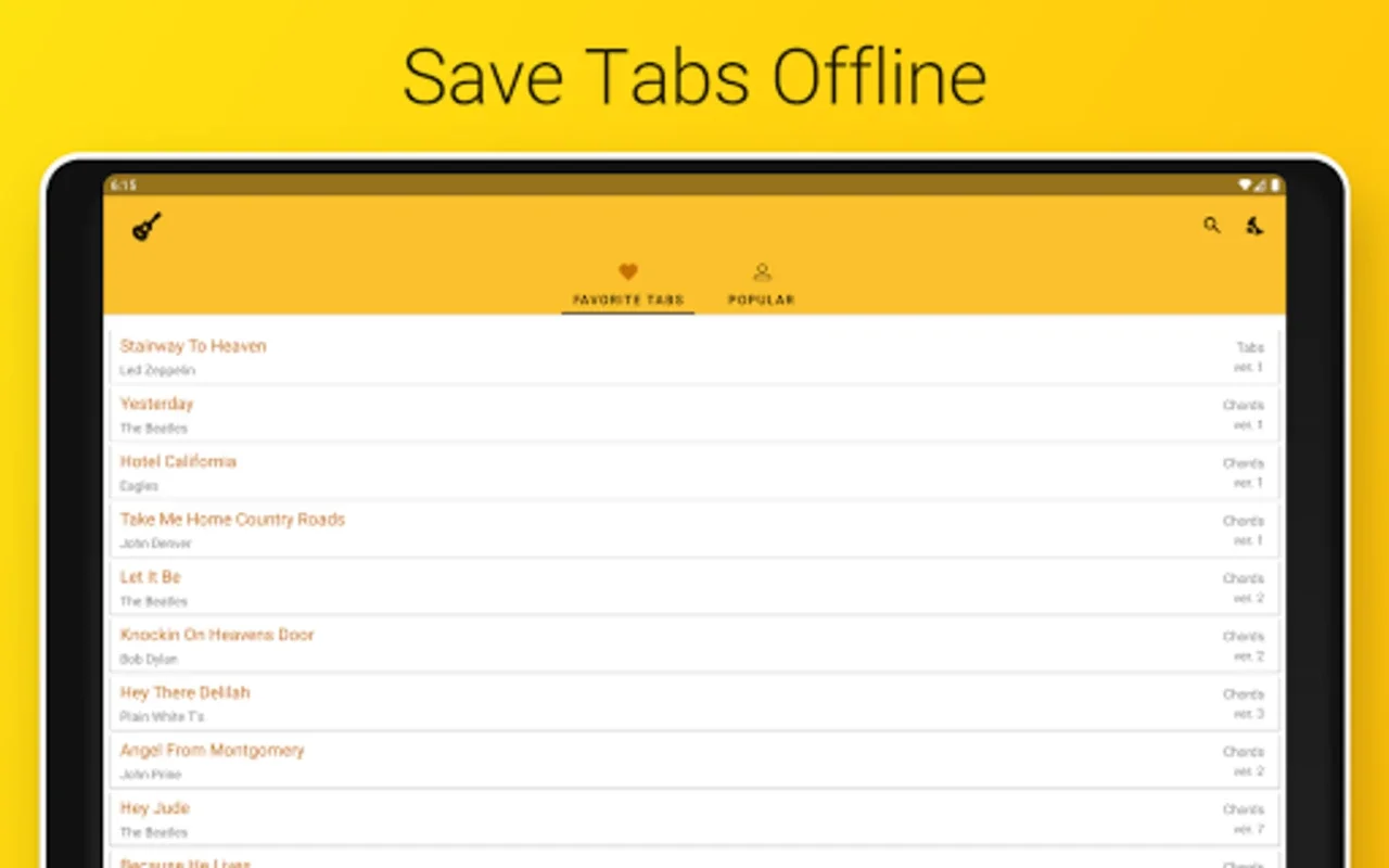 Tabs Lite - Ultimate Guitar Ta for Android: A Guitarist's Essential Tool