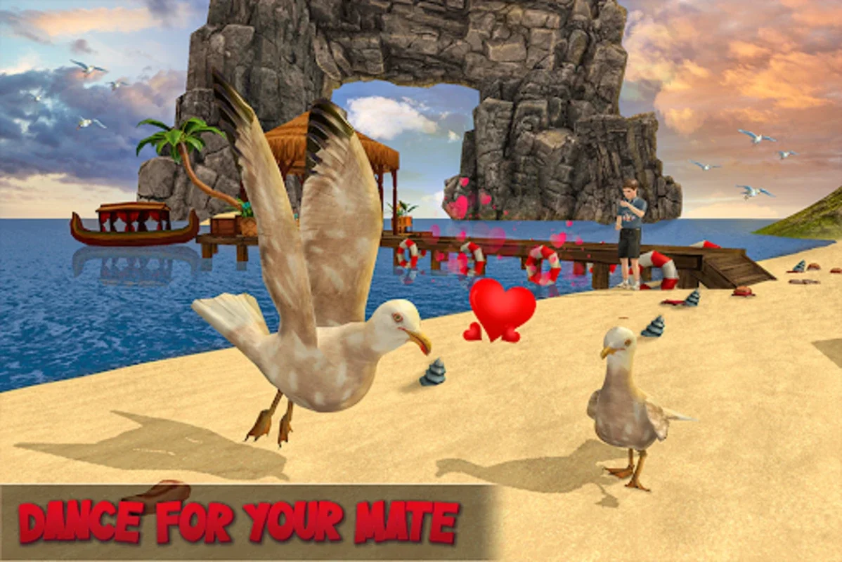 Talking Birds: Offline Games for Android - Engaging Seagull Adventure