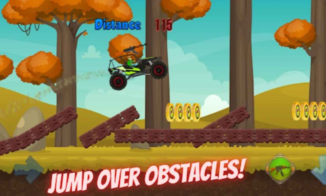 Downhill Racing Car Shooter for Android - Thrilling Racing Experience