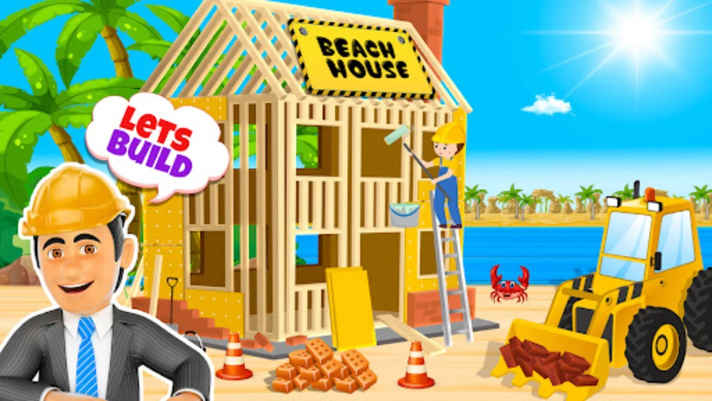 Beach House Construction Games for Android: Build Dream Homes