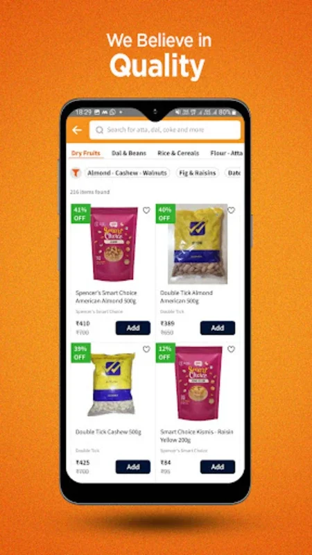 Spencers for Android - Quality Shopping with 3-Hour Delivery